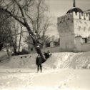 Фотография "Белое Озеро. Церковная стена. 1986-87 год."