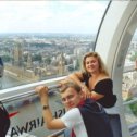 Фотография "London Eye, а снизу маленький Big Ben"