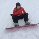 Фотография "Первые шаги на сноубордн"