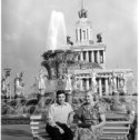 Фотография "Супруги Вера Ершова и Виктор Канцлер. Москва, 1955 г."