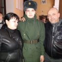 Фотография "Мама,папа и сынуля-военнослужащий, наша гордость!!!"