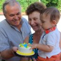 Фотография "Victor is 1 Year old and celebrating with grandparents
:)"