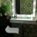 Фотография "💄Зеркало Beauty Mirror Pro14iH (700/850 мм), + столик ВT925D (925/280мм) 💜 Гримерные зеркала,  столики, барные стулья, полки, кейсы для косметики от @rlbeauty.zerkalo  Доставка по всей России ￼ 89623506490 ￼ WhatsApp /Viber

#брови #бровист#brows #browb"