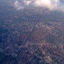 Фотография "Париж с высоты самолётного полёта"
