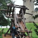 Фотография "Warwick Castle. Операция по принуждению к миру - запускаю катапульту!"