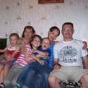 Фотография "С детьми, женой и тещей лето 2007"