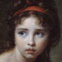 Фотография "Французская художница
Виже-Лебрен (1755-1842).
Картина "Купальщица" /фрагмент/, 1792.
Частное собрание."