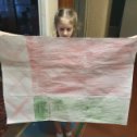 Фотография "Поддержите мою мышку  она старалась она очень хочет настоящий Белоруский флаг"