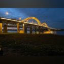 Фотография "Борский мост ночью 👍👌👍👌👍👌👍👌🌛💕💕💕💕💕💕💕"