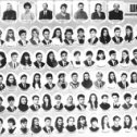 Фотография "Выпуск СШ№9 1996 года (11-е классы), я четырнадцатый слева в пятом ряду сверху"