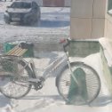 Фотография "Не боимся мы морозов. В -25 села не велосипед и в одну человеческую силу поехала за продуктами. Сибиряки сила! 💪. Кто "ЗА" ставим класс😉 (Сегодня в с. Родино )"
