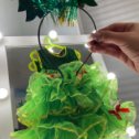 Фотография "Новогоднее платье нарядной ёлочки 🎄
👀 Очень пышное 
В подарок тематический ободок
Размеры: 98, 104, 110, 116, 122рост"