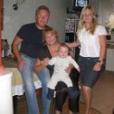 Фотография "Моя семья: супруга Алёнка, Ольга и Мишутка. Сентябрь 2008 года"