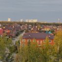 Фотография "Вдали высотки Верхней Террасы.Вид из Нового города. г. Ульяновск."