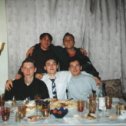 Фотография "Мой денрик(18 лет) сврху направо:Лёха Лучко, Дима Дерий, ...не помню, я, Жарун Кирилл"