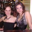 Фотография "с Марьяной на новый 2008 год на работе"