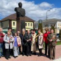 Фотография "Возложение цветов к памятнику нашего озерчанина маршала Катукова"