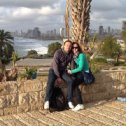 Фотография "Сзади нас набережная Тель-Авива"