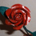 Фотография "Кованая роза. Изготовление под заказ"