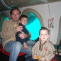 Фотография "я с детьми в подводной лодке Египет январь 2006г"