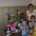 Фотография "Моя свекровь с внуками"