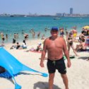 Фотография "17.03.2024г. ОАЭ, пляж Дубай-Марина. "
