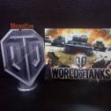 Фотография "Светильник в стилистике популярной игры World of Tanks.
Понравится всем фанатам этой игры и будет отличным подарком или сувениром на память. Ваш никнейм сделает светильник уникальным."