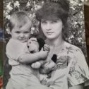 Фотография "Я и моя доченька.1994 г."