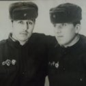 Фотография "ГСВГ,1966-1969,Я и родной брат Андрей."