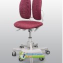 Фотография "Ортопедическое кресло для ребенка  Duorest- DR-289DDS 
Цвет обивки - Серый, розовый, бежевый, синий, зелёный, бордовый, голубой, светло-зеленый, черный, желтый. 
Кресло для детей с 4-х лет c подножкой для правильного положения ног.  Усовершенствованная модель! Возможно приобретение кресла без подножки для детей с 9 лет (при условии достаточного роста для полной опоры ногами на пол). Регулируется по высоте и глубине. Имеет фиксатор вращения сидения для очень активных детей - дуалиндер. Колёсики снабжены фиксатором и во включенном режиме под весом пользователя фиксируются, что не позволяет ребёнку кататься во время выполнения заданий. При этом, если ребёнок встанет с кресла, то колёса начинают функционировать. .
 ВАЖНО! Главное отличие ортопедических кресел Duorest - это динамичная спинка, которая не просто поддерживает корпус пользователя, но и помогает тренировать мышцы спины. За счёт гибких соединителей на которые установлены двойные спинки сидящий может менять положение тела так как это нужно. Мышцы при этом работают! . Кресло для детей, школьников, подростков и взрослых -  понравится всем! . 
Цена: 31 400 руб.
_______________________
 #правильносиди #школа #1сентября #осанка #креслошкольника"