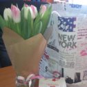 Фотография "Подарки и цветы меня ждали в офисе в День моего рождения. Спасибо моим девочкам за внимание!"