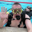 Фотография "Scuba diving (подводное плавание с аквалангом). г. Пикалёво."