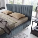 Фотография "BE-PLI-MET-100VE: Modernes Bett mit Bettkastenfunktion, ohne Matratze, in drei Größen bestellbar 140/160/180 x 200cm. Die Matratzen können Sie auch bei uns gegen Aufpreis kaufen."