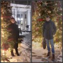 Фотография "Вот такая красота возле работы 🎄"