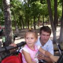Фотография "Я с дочкой в Воронежском Парке авиастроителей."