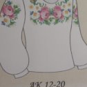 Фотография "блузка дитяча, габардин, 4 елементи тканини з нанесеним малюнком розміром 60 см на 50 см (передня та задня частини, рукави), ціна 200 грн"