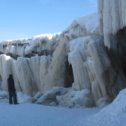 Фотография "Водопад Ягала зимой"