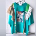 Фотография "Дорогие друзья! 
Хочу поделиться с Вами эксклюзивными моделями одежды ручного пошива в технике АПСАЙКЛИНГ и ПЭЧВОРК. 
Футболки, Свитшоты, Рубашки в единственном экземпляре без повторов. 
Будьте ИНДИВИДУАЛЬНЫ😍🌿🌈☀
 Instagram: @drtk 💌"