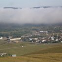 Фотография "Урал,мы на горе, а облака ниже.Внизу СИМ."