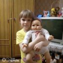 Фотография "внучка Полина со своей любимой куклой"