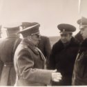 Фотография "Капустин Яр, маршал Чуйков, генералы Хлопенко и Комаров, учения 11 и 27 РБР"