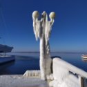 Фотография "Зимние " привидения" на набережной Амурского залива"