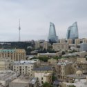 Фотография "Баку. Виды  на город  сверху  Девичьей башни"
