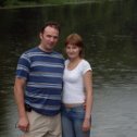 Фотография "С супругой на реке Осётр"