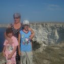 Фотография "Я с внуками в Крыму на Чёрном море."