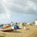 Фотография "Португалия, Алгарве, лодки местных рыбаков."