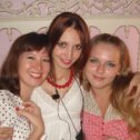 Фотография "Я слева, с подружками Олесей и Сашей, август, 2008, Лимассол, Кипр"