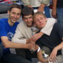 Фотография "Не соврать 2004 год...Соревнования в Питере...Лёлик, я и Леха"