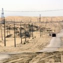 Фотография "Desert road(Barsa oil field)"