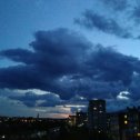 Фотография "Закат в Йошкар-Оле,20июля2022г.,20ч.30мин.,вид на Медведево"